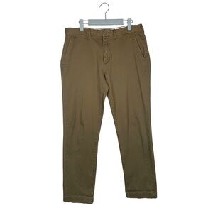 J.Crew Stretch Slim Fit Chino Pants Khaki Brown W32 L28